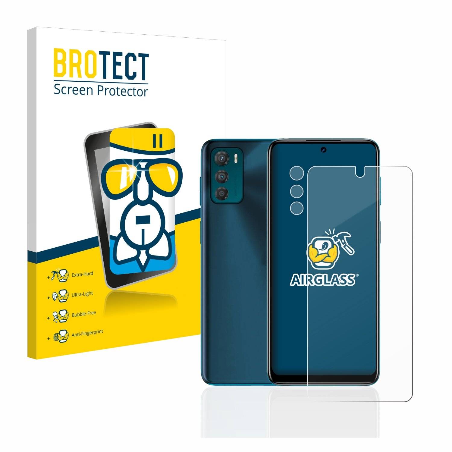 BROTECT AirGlass Schutzglas Folie für Motorola Moto G42