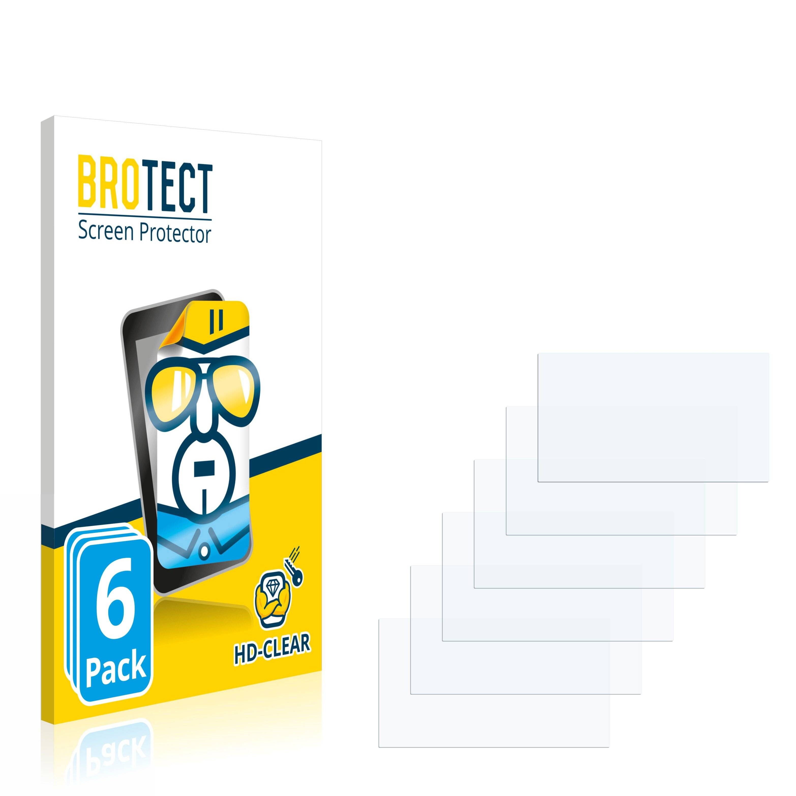 6x BROTECT HD-Clear Displayschutzfolie für Yuneec ST10
