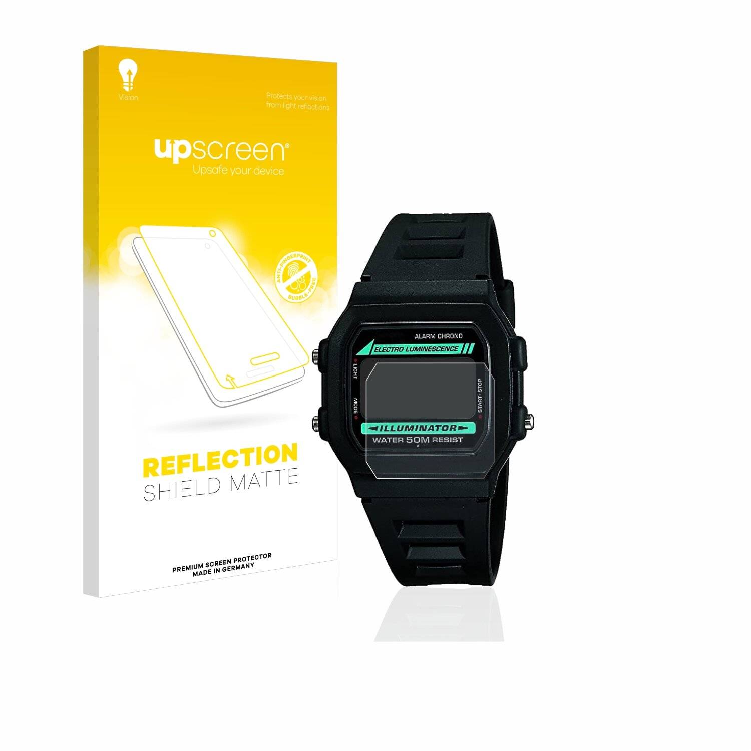 upscreen Reflection Shield Matte Premium Displayschutzfolie für Casio