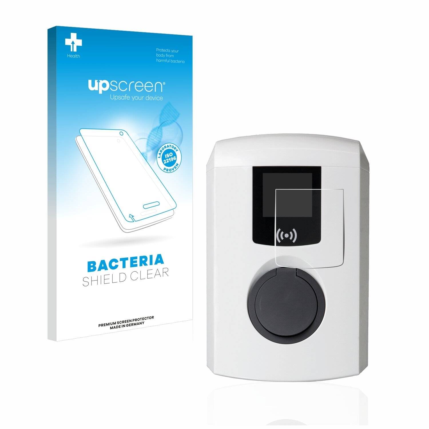 upscreen Bacteria Shield Clear Premium Antibakterielle Displayschutzfolie für Alfen Eve