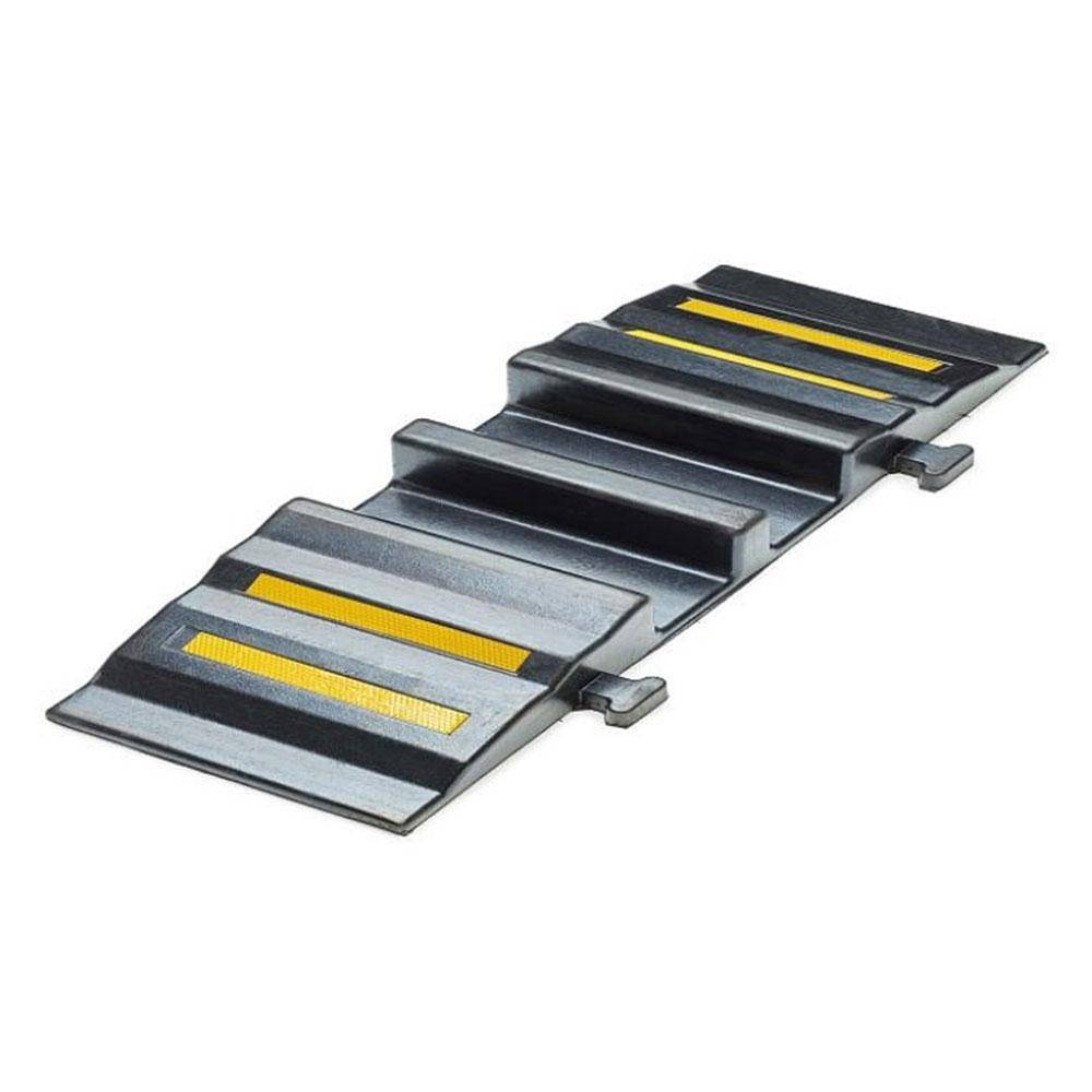 Schlauchbrücke überfahrbar - für B/C-Schläuche - SBR - 300x90 mm