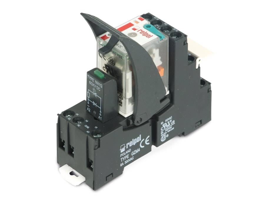 RELPOL Relaisbaustein GZM4, 24 V-