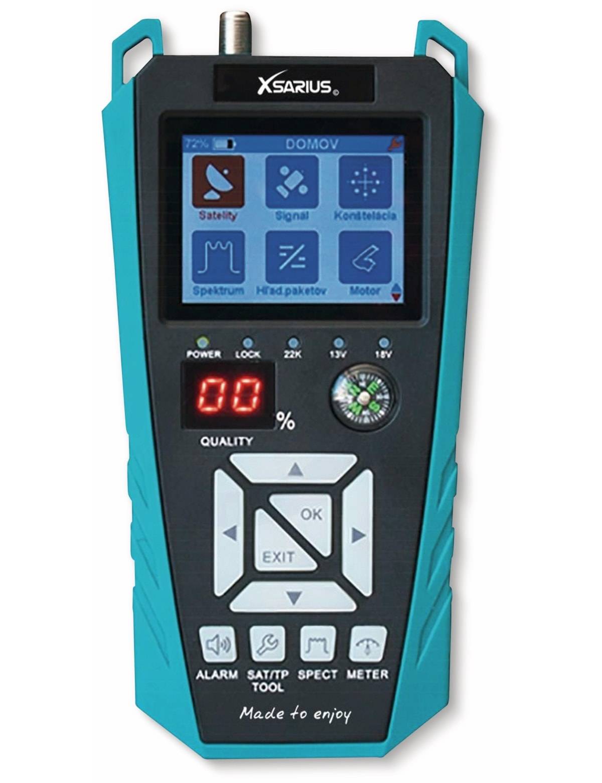 XSARIUS Sat-Messgerät HD Easy Pro Ultra