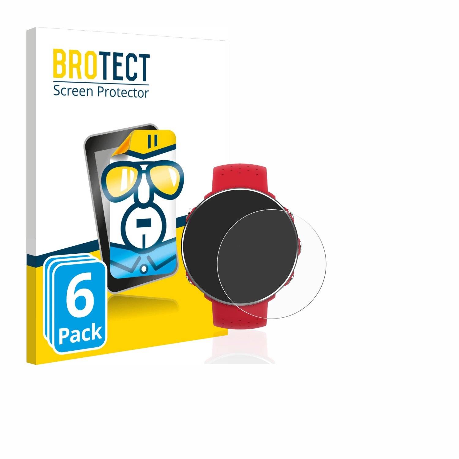 6x BROTECT HD-Clear Displayschutzfolie für Polar Vantage