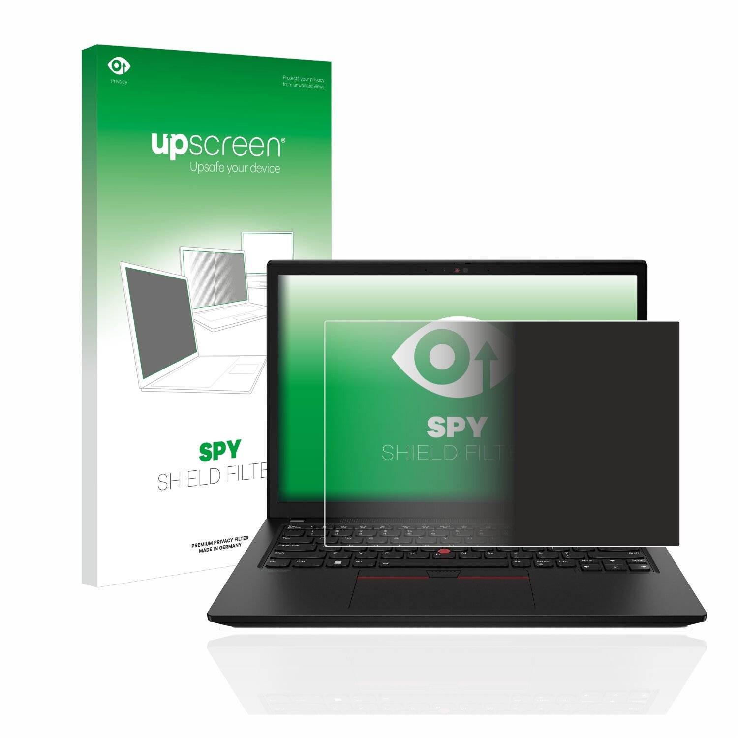 upscreen Spy Shield Filter Premium Blickschutzfilter für Lenovo ThinkPad X13 Gen