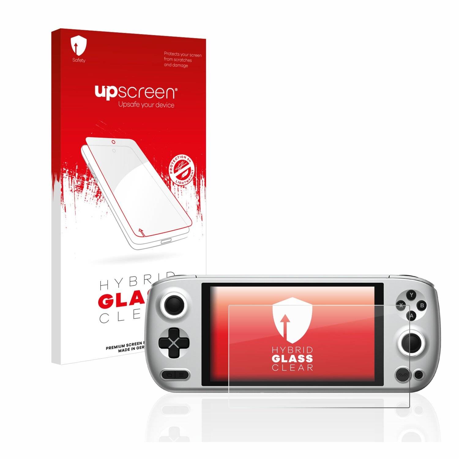 upscreen Hybrid Glass Clear Premium Schutzglas Folie für Ayaneo Air