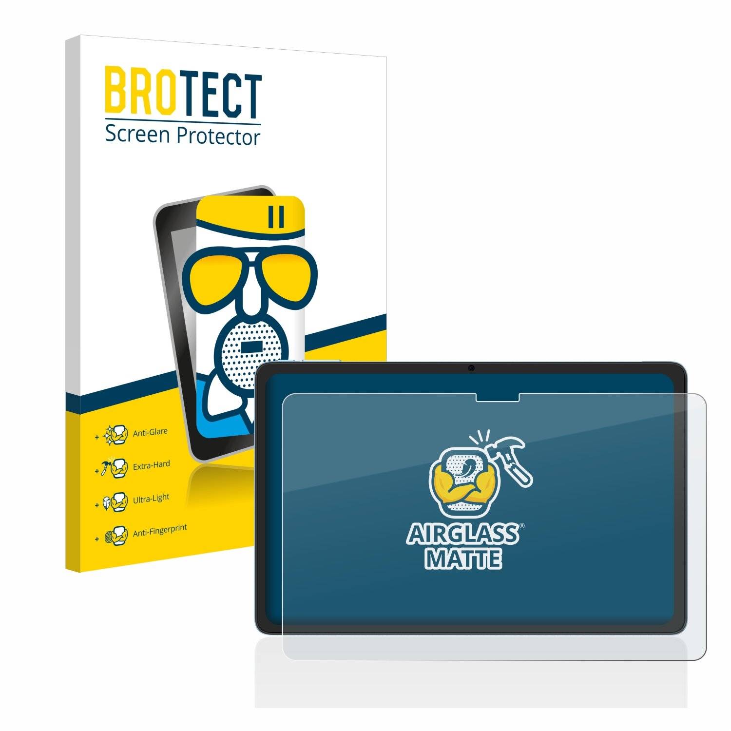 BROTECT AirGlass Matte Schutzglas Folie für Doogee