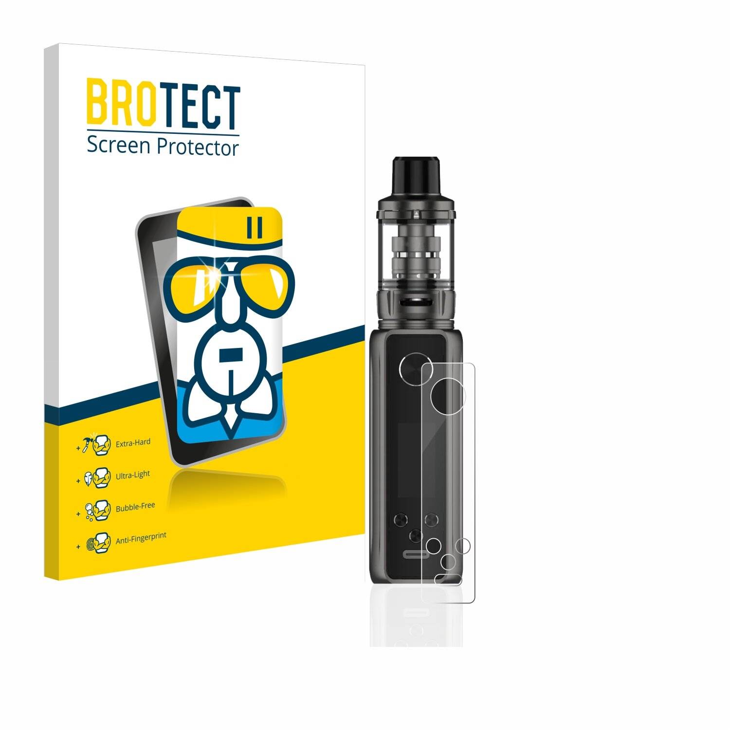 BROTECT AirGlass Schutzglas Folie für Vaporesso Target 80 Mod /100