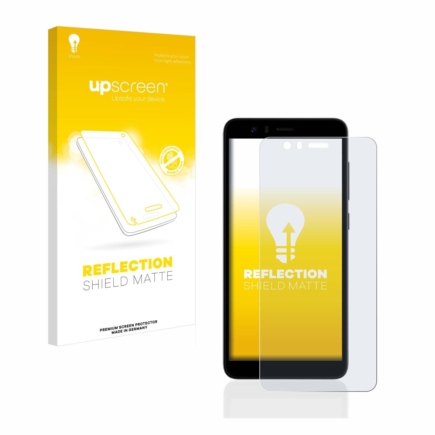 upscreen Reflection Shield Matte Premium Displayschutzfolie für JioPhone