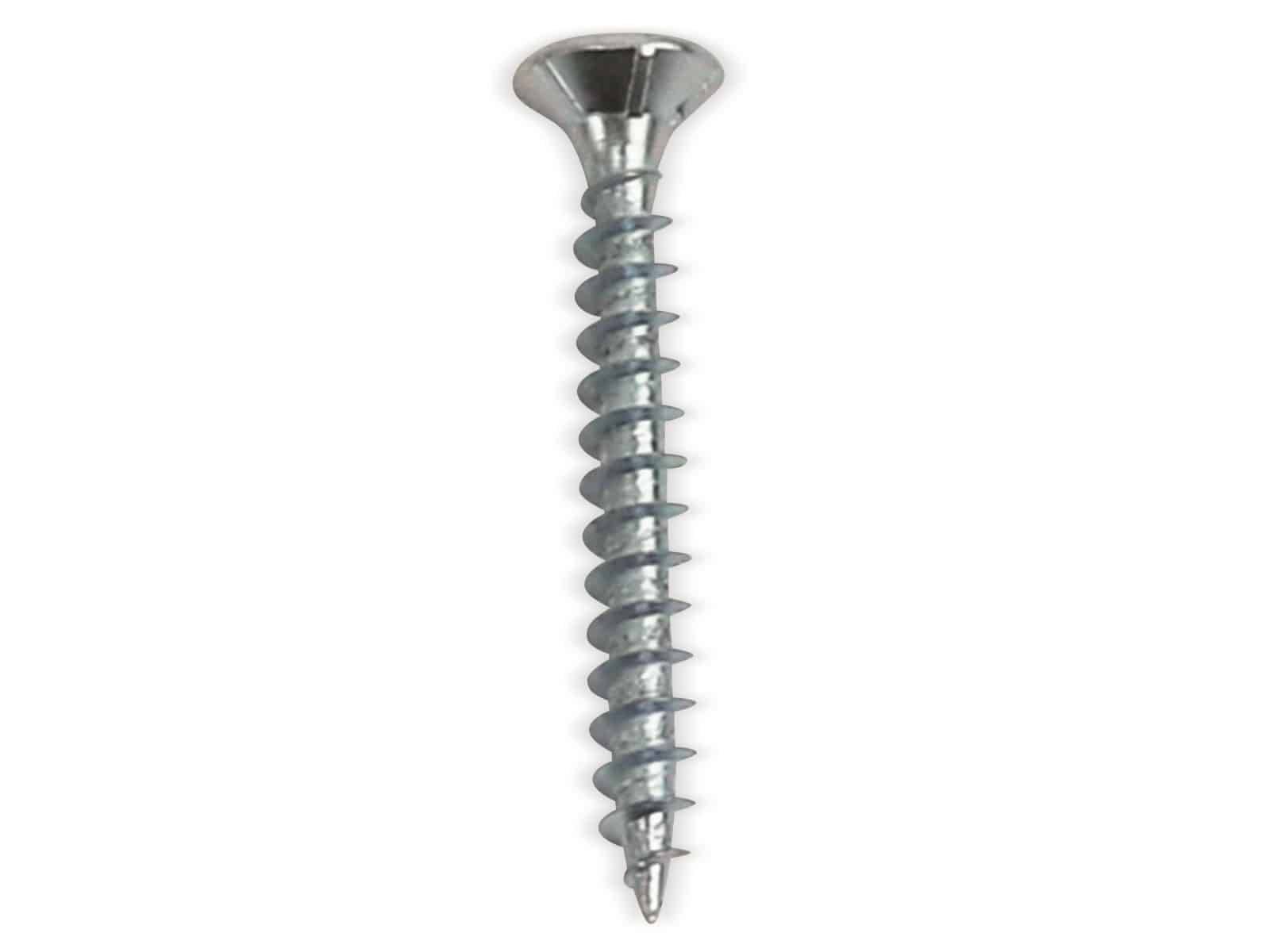 MASTERPROOF Spanplattenschrauben, 50x4,5 mm, 20 Stück