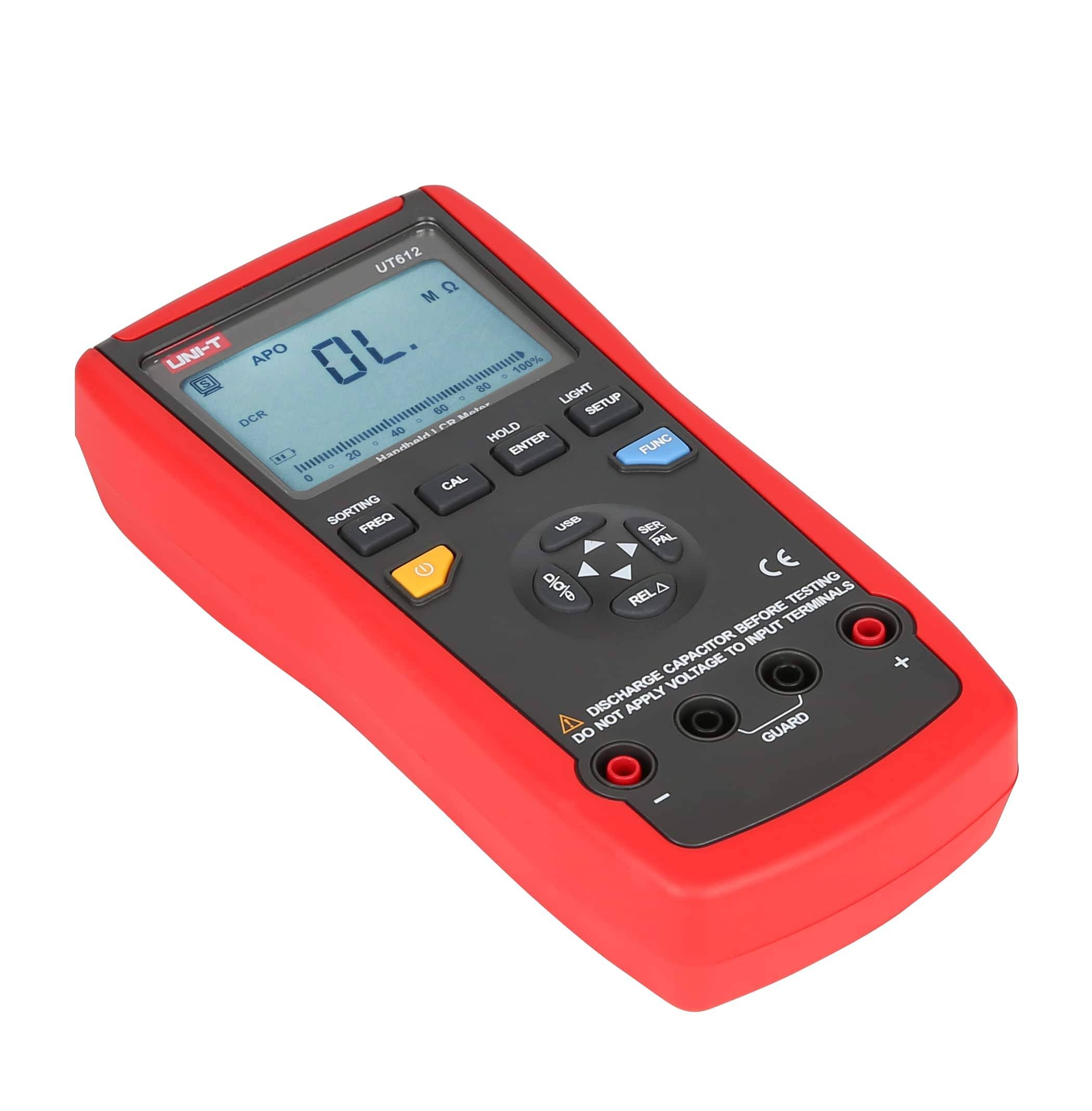 UNI-T Digitales LCR-Messgerät UT612, USB, 100 kHz