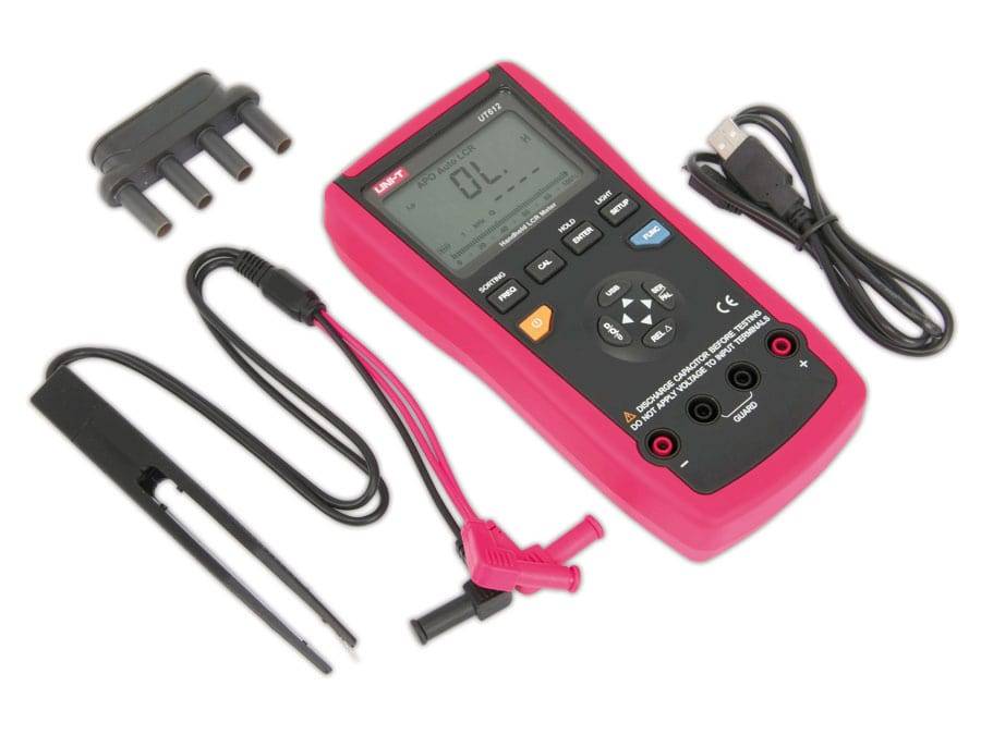 UNI-T Digitales LCR-Messgerät UT612, USB, 100 kHz