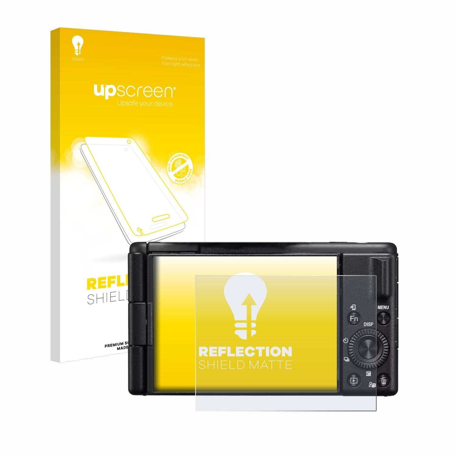 upscreen Reflection Shield Matte Premium Displayschutzfolie für Sony
