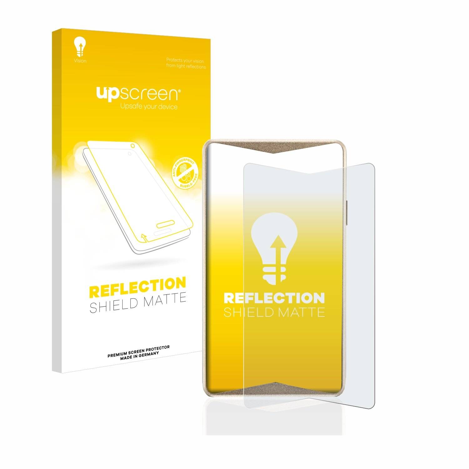 upscreen Reflection Shield Matte Premium Displayschutzfolie für ELLIPAL Titan Cold