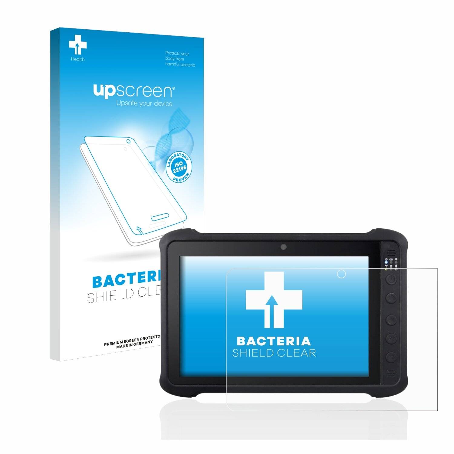 upscreen Bacteria Shield Clear Premium Antibakterielle Displayschutzfolie für Winmate M900P
