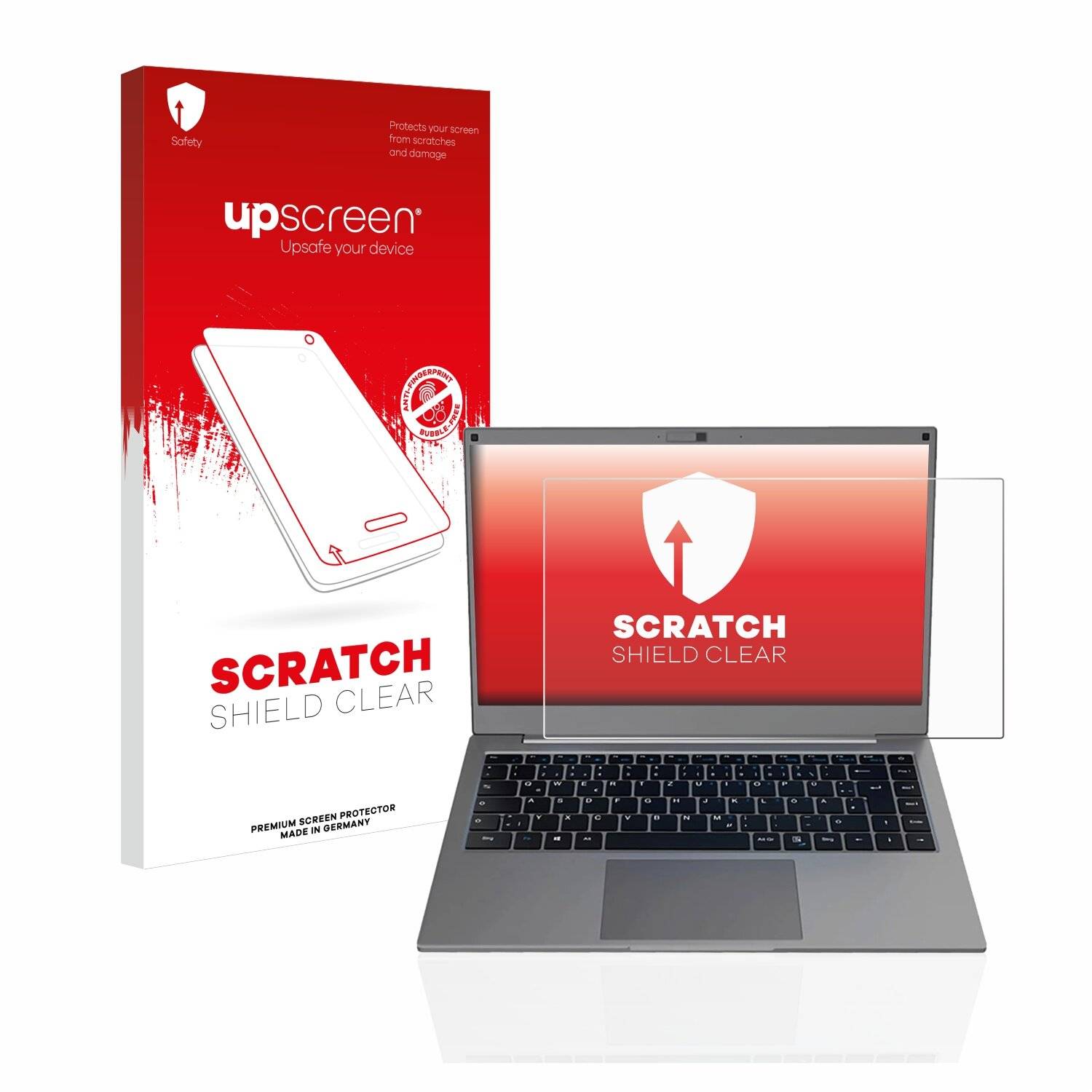 upscreen Scratch Shield Clear Premium Displayschutzfolie für Peaq Classic PNB