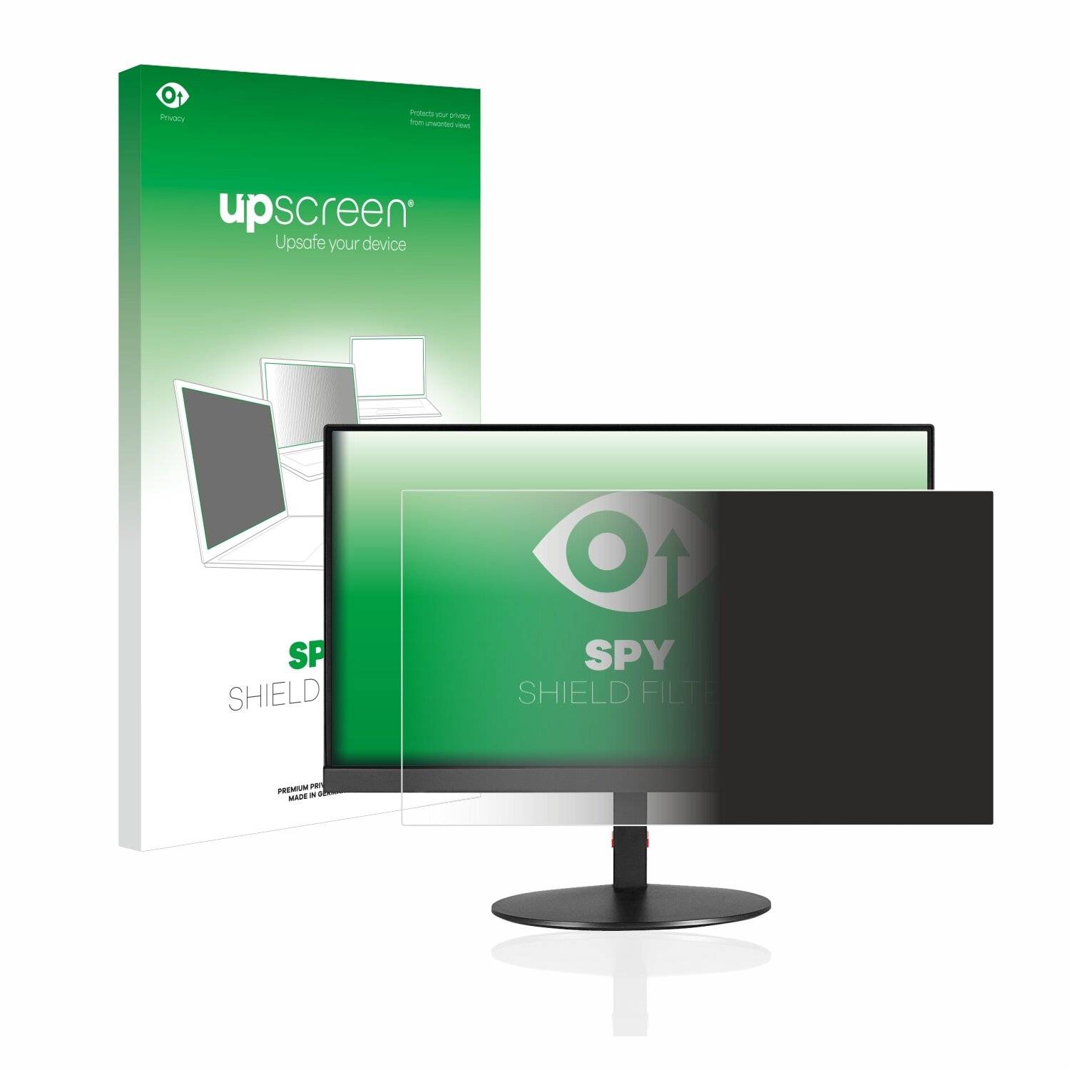 upscreen Spy Shield Filter Premium Blickschutzfilter für Lenovo ThinkVision