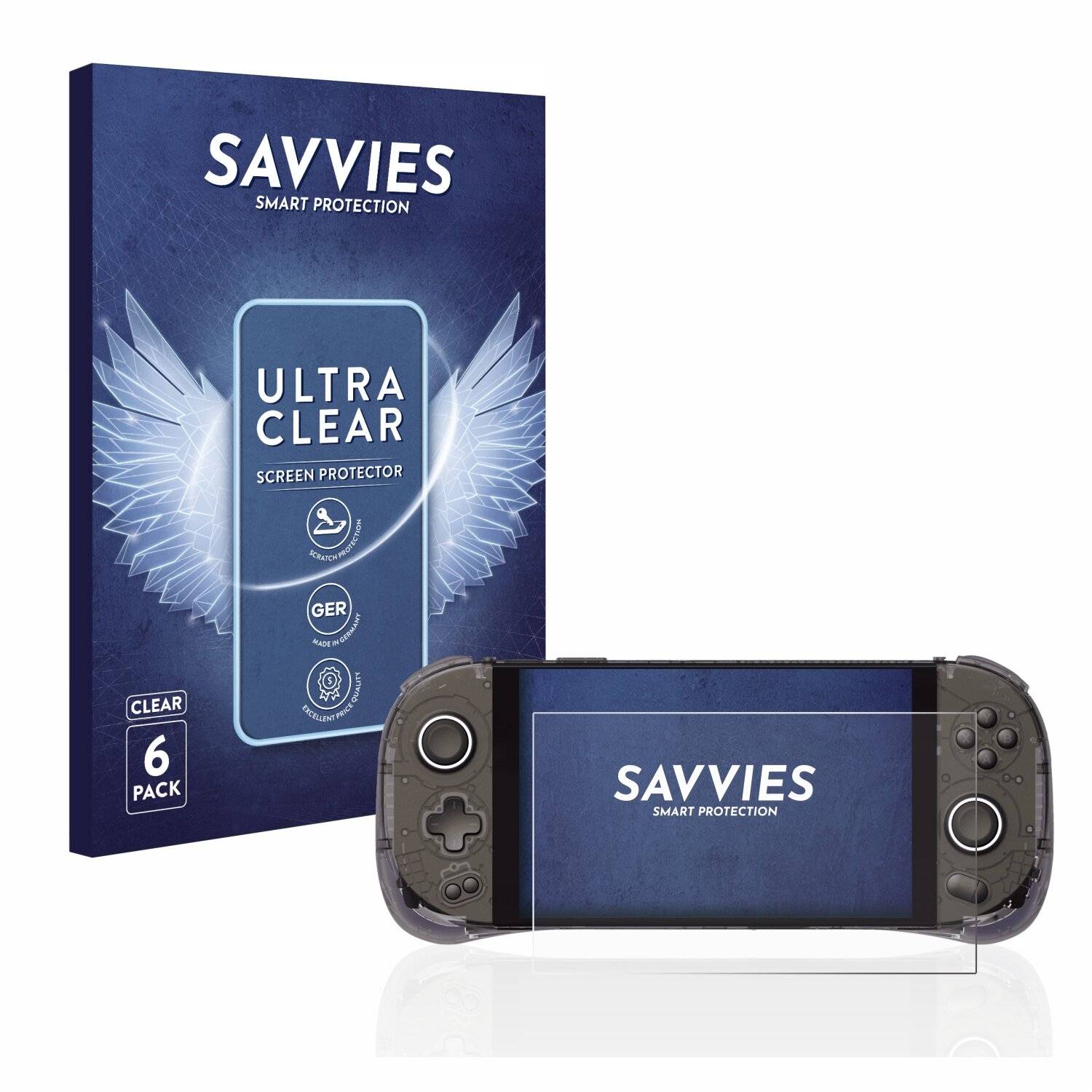 6x Savvies SU75 Displayschutzfolie für Ayaneo