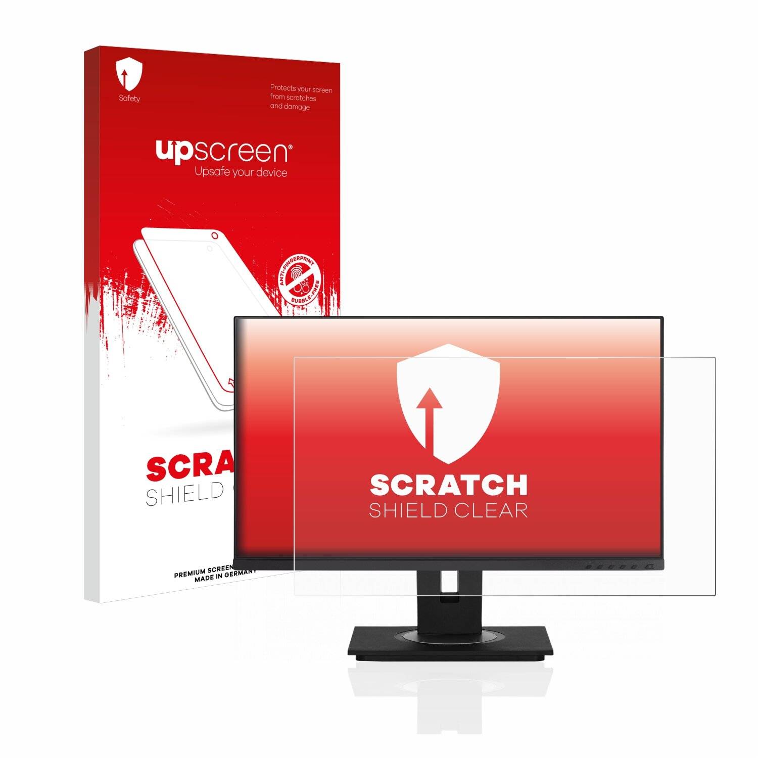 upscreen Scratch Shield Clear Premium Displayschutzfolie für ViewSonic