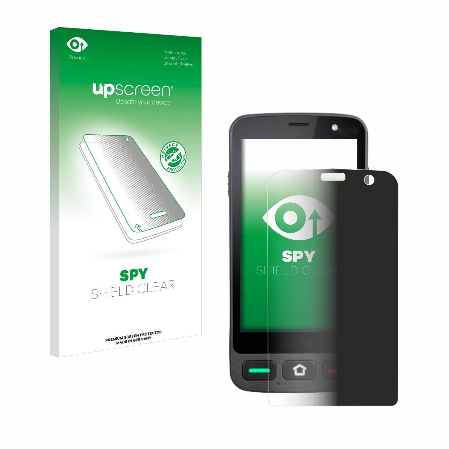 upscreen Spy Shield Clear Premium Blickschutzfolie für Brondi Amico