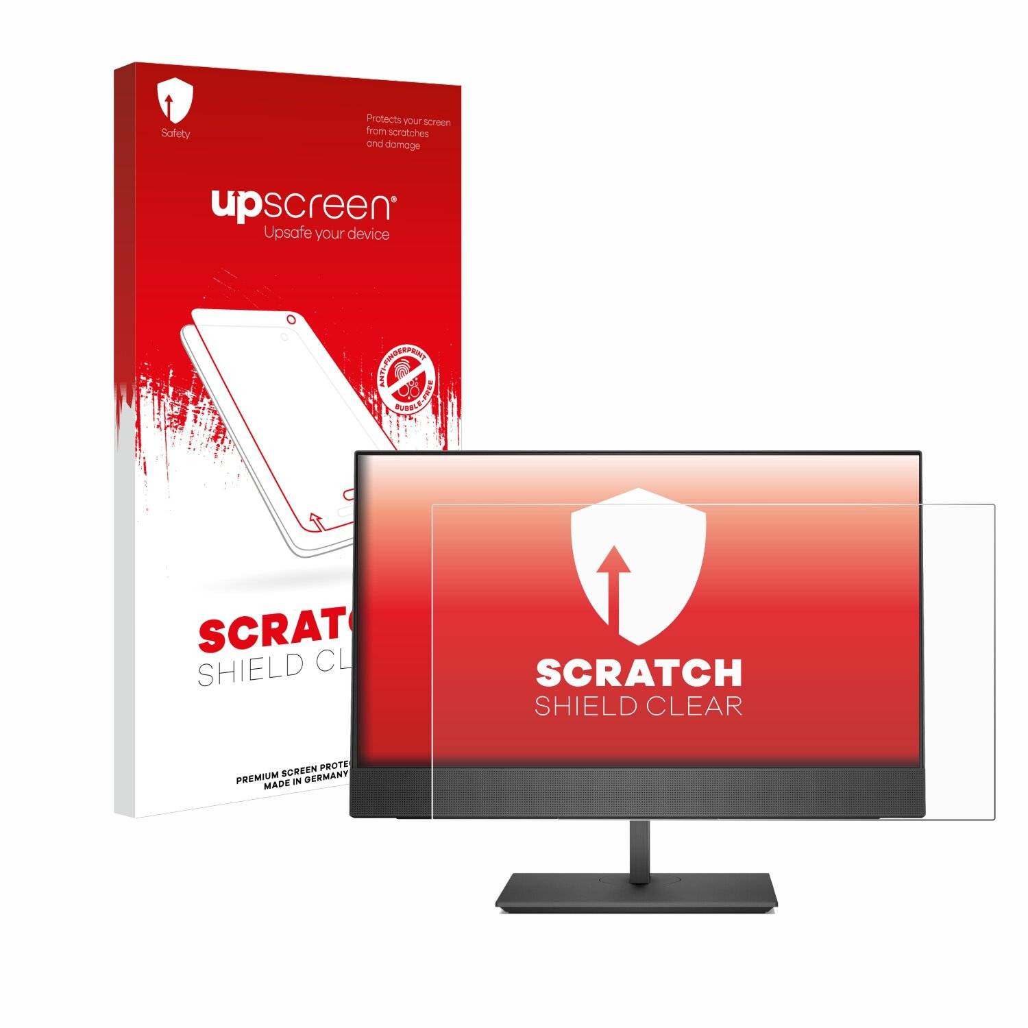 upscreen Scratch Shield Clear Premium Displayschutzfolie für HP ProOne 440 G4