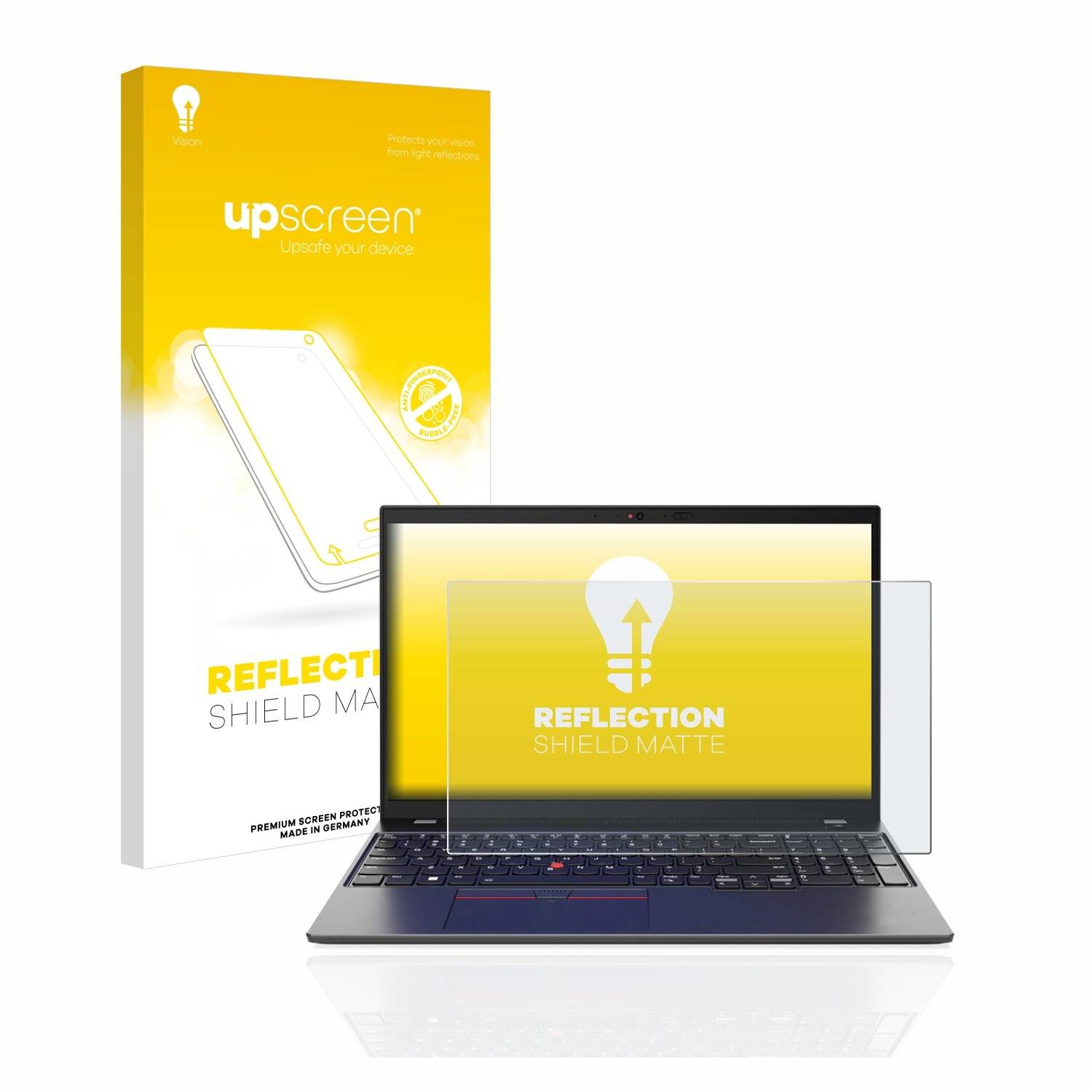 upscreen Reflection Shield Matte Premium Displayschutzfolie für Lenovo ThinkPad L15 Gen