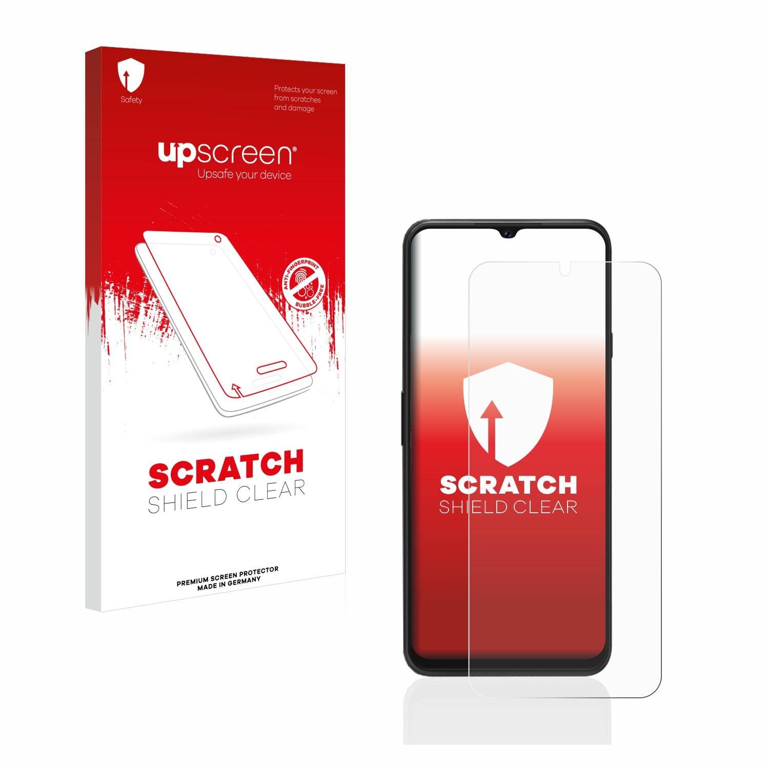 upscreen Scratch Shield Clear Premium Displayschutzfolie für Cubot