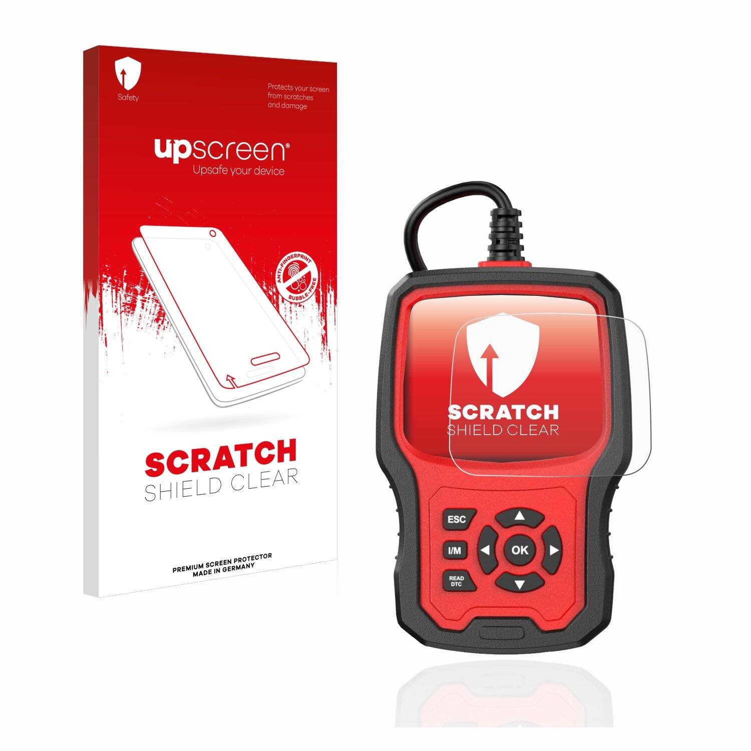 upscreen Scratch Shield Clear Premium Displayschutzfolie für Ancel VD