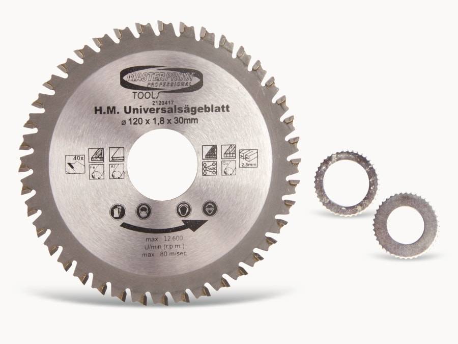 MASTERPROOF Universal-Sägeblatt, 160 mm, 40 Zähne