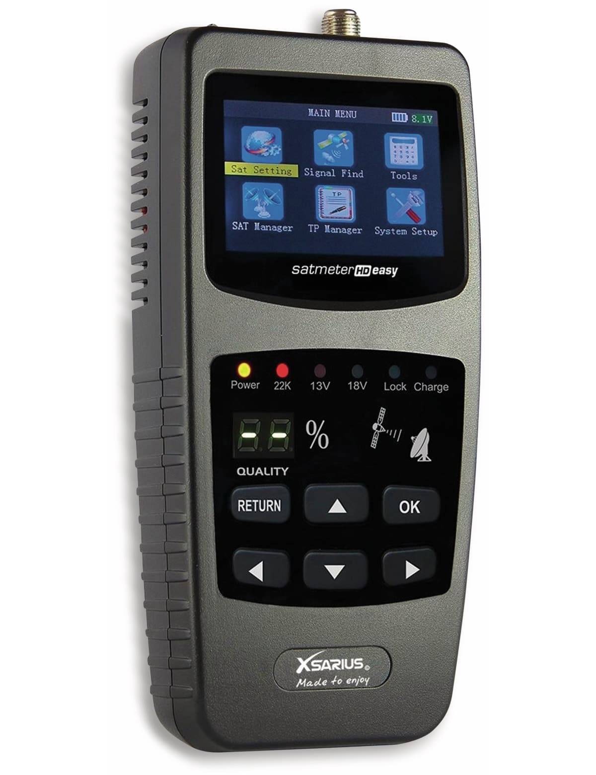 XSARIUS Sat-Messgerät HD Easy