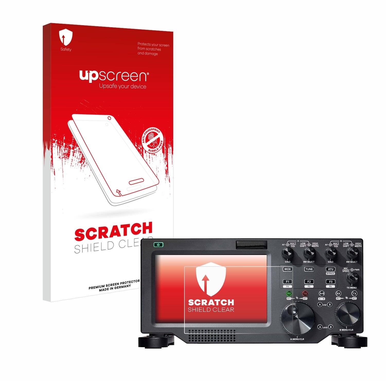 upscreen Scratch Shield Clear Premium Displayschutzfolie für FlexRadio Maestro Control