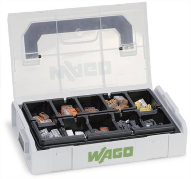 WAGO 887-950 Verbindungsklemmenset L-BOXX Mini,Serien 221, 2273, 773, 224 Install.Baumaterial