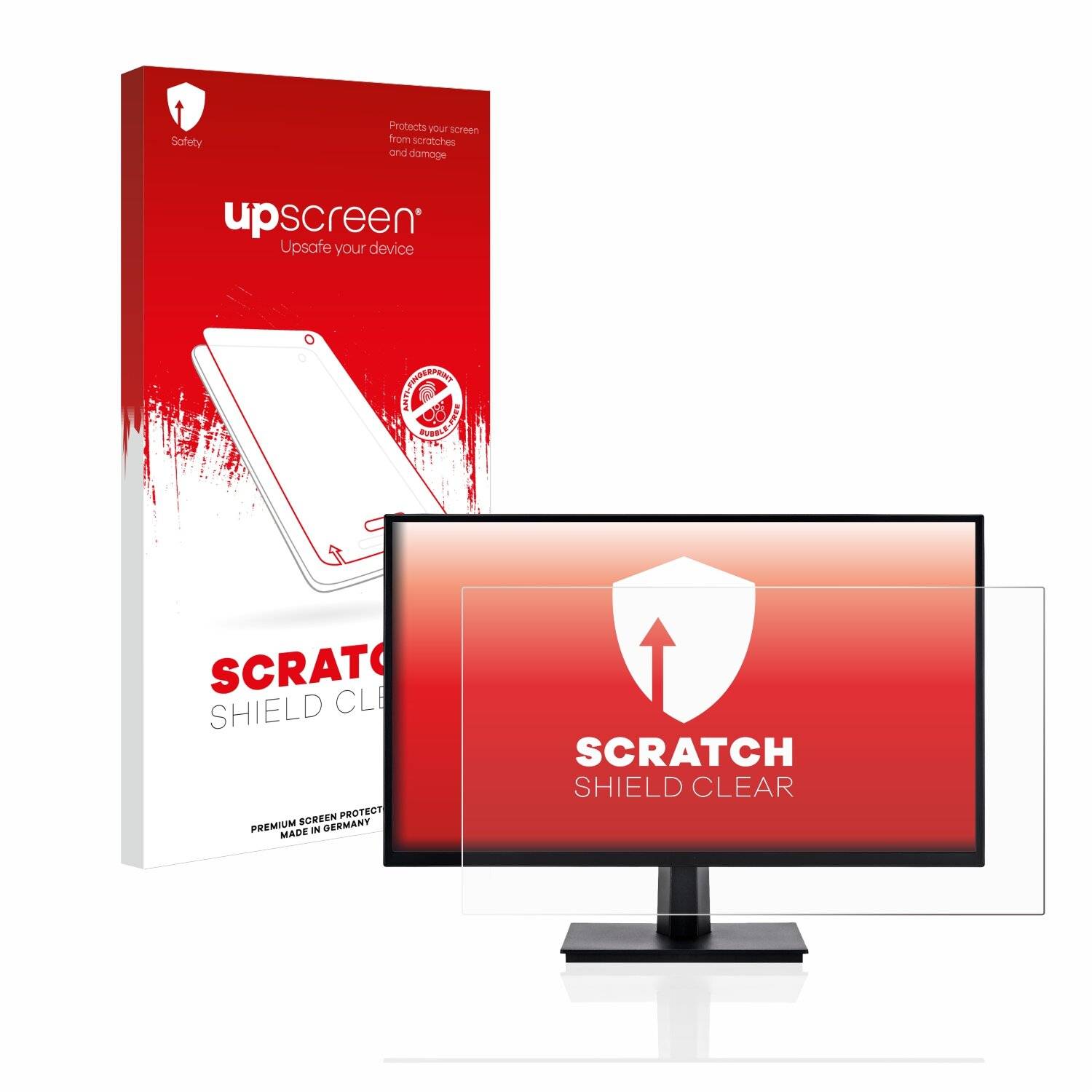 upscreen Scratch Shield Clear Premium Displayschutzfolie für Iiyama ProLite x2474HS