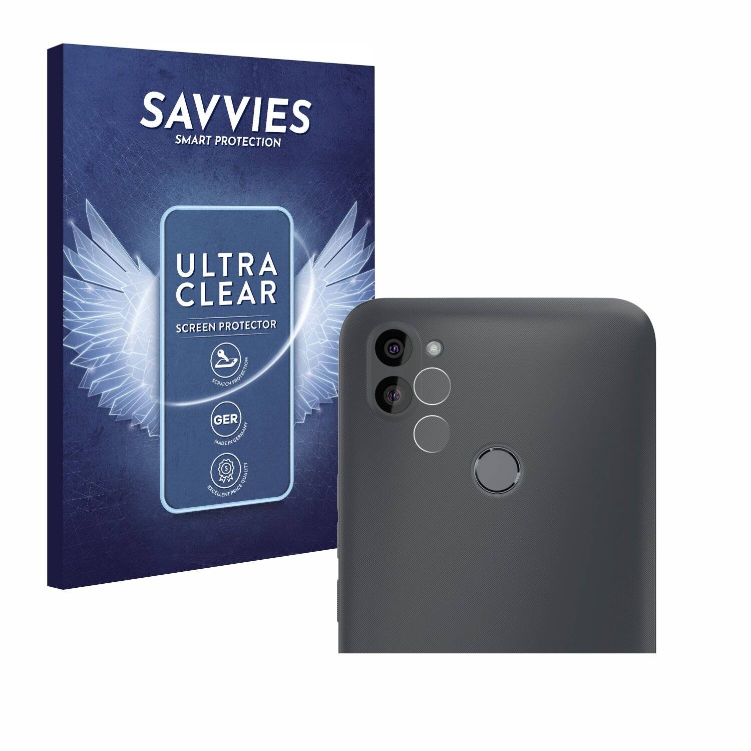 18x Savvies SU75 Displayschutzfolie für Gigaset GS5 Lite