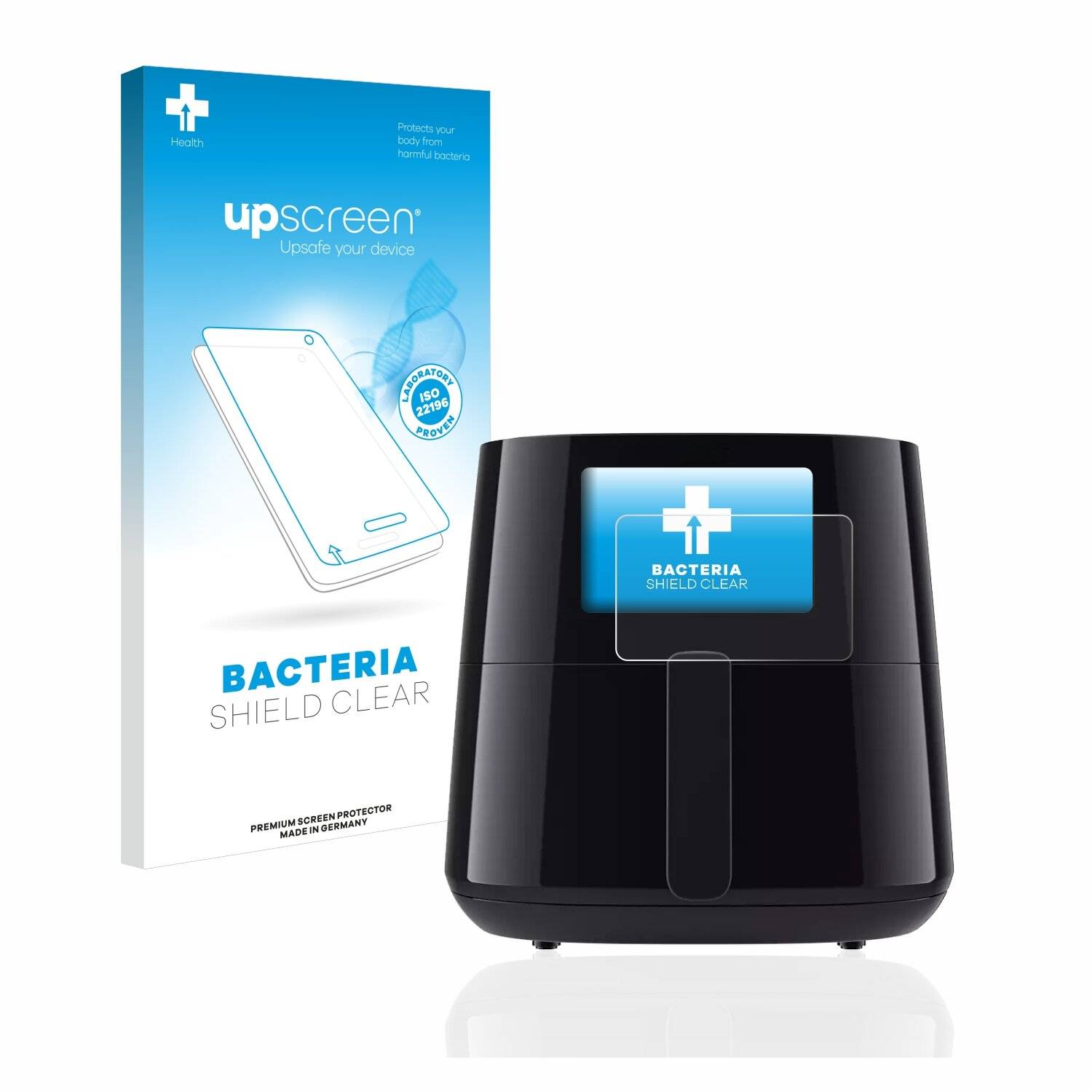 upscreen Bacteria Shield Clear Premium Antibakterielle Displayschutzfolie für Philips