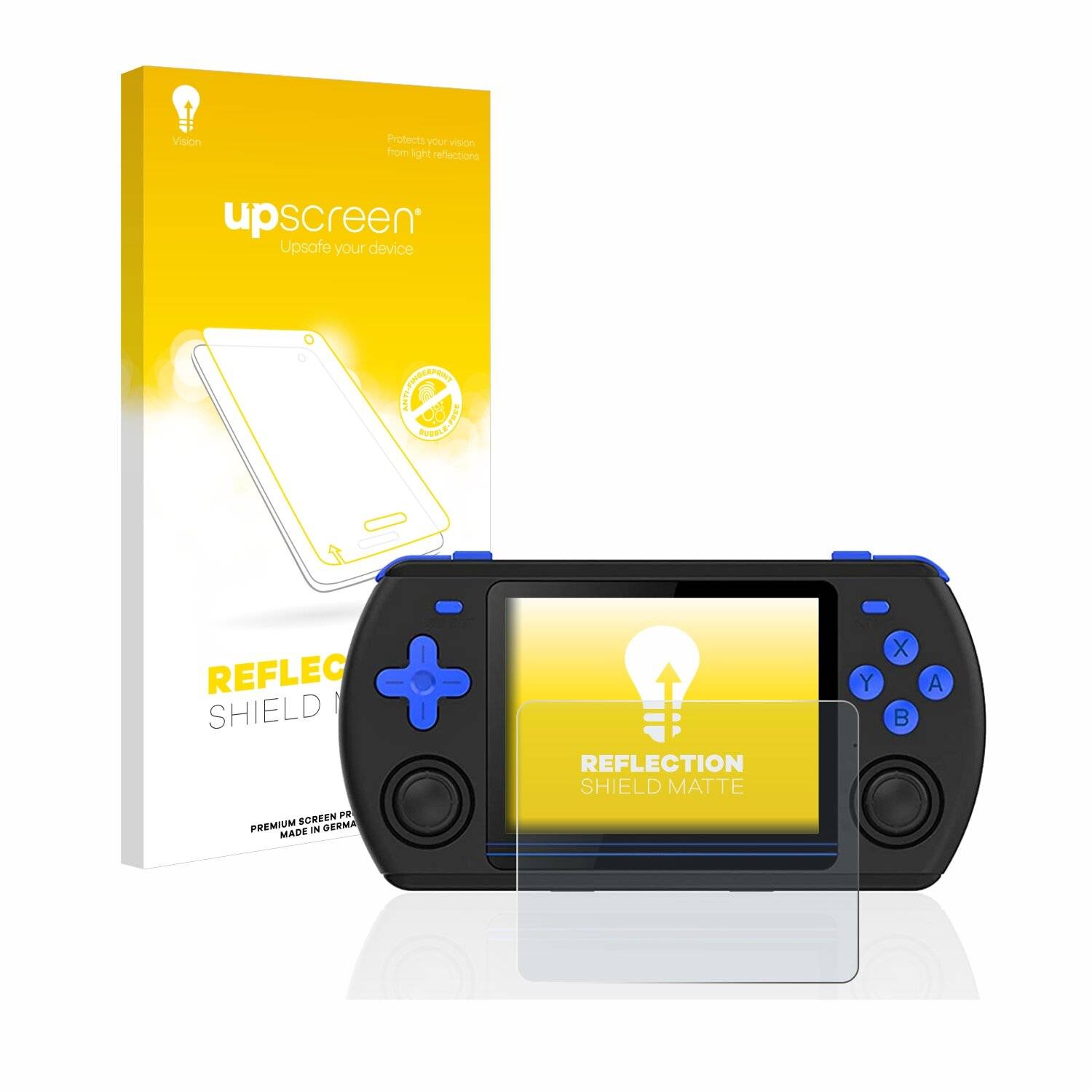 upscreen Reflection Shield Matte Premium Displayschutzfolie für Powkiddy