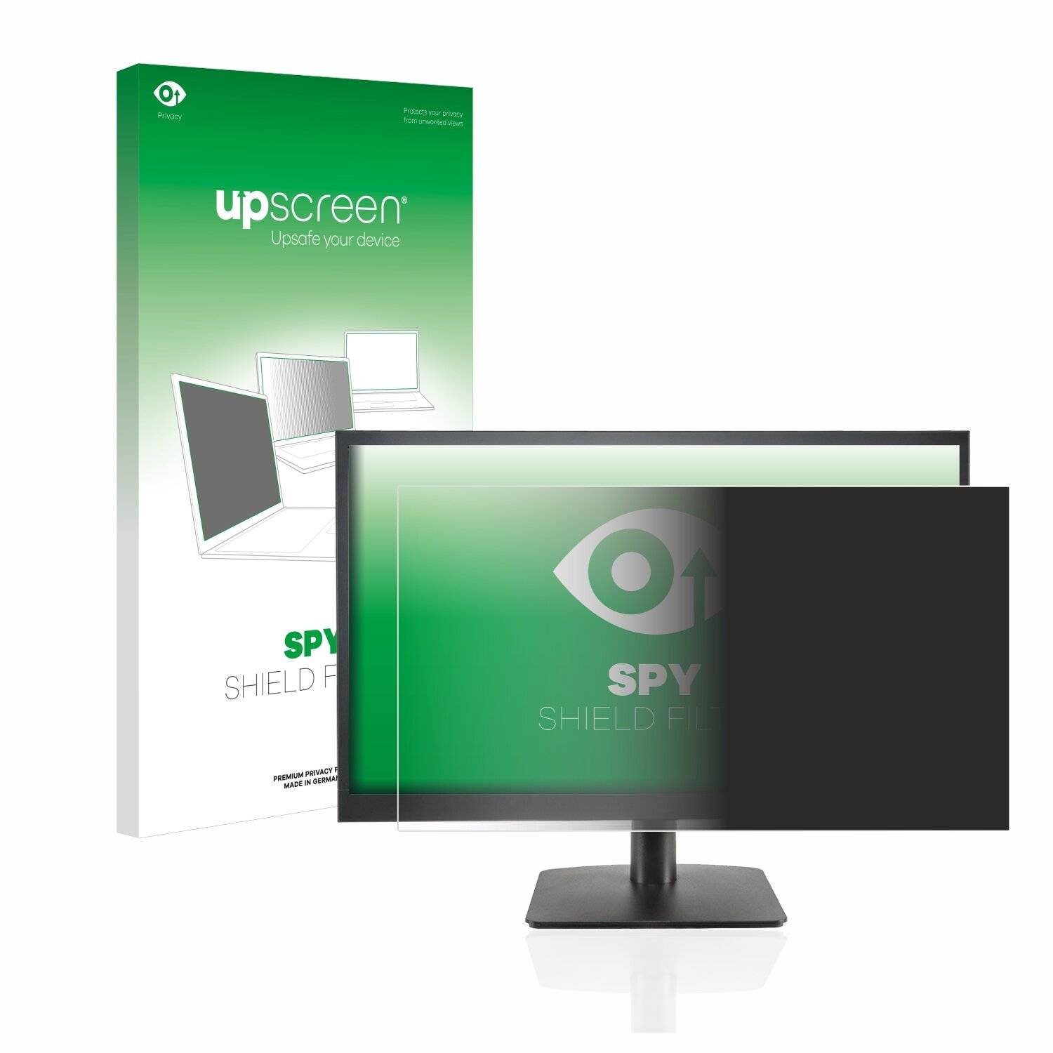 upscreen Spy Shield Filter Premium Blickschutzfilter für Wortmann Terra LED