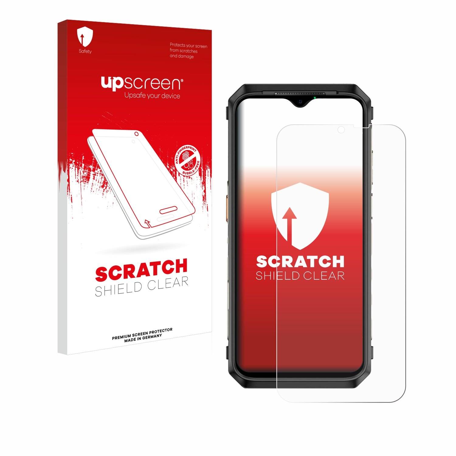 upscreen Scratch Shield Clear Premium Displayschutzfolie für Ulefone Power Armor