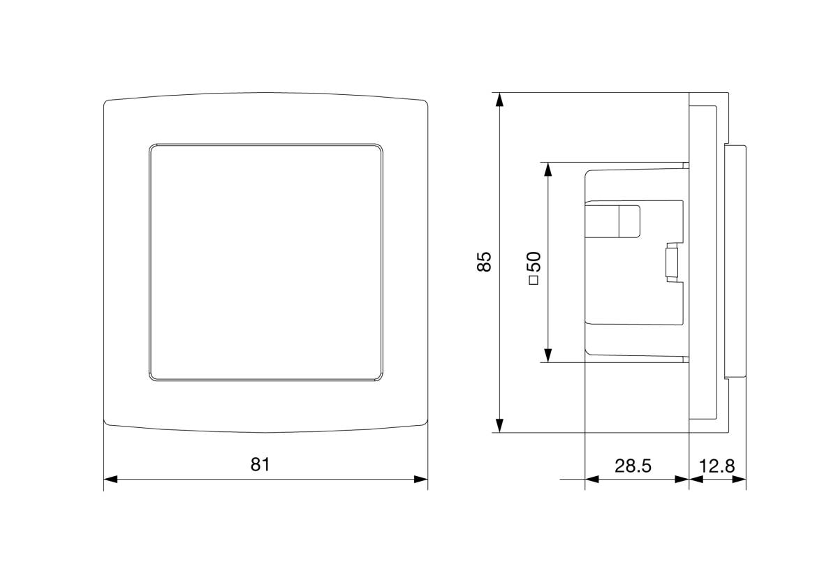 Alre-it Raumtemperaturregler HTRRUt210.A00#55