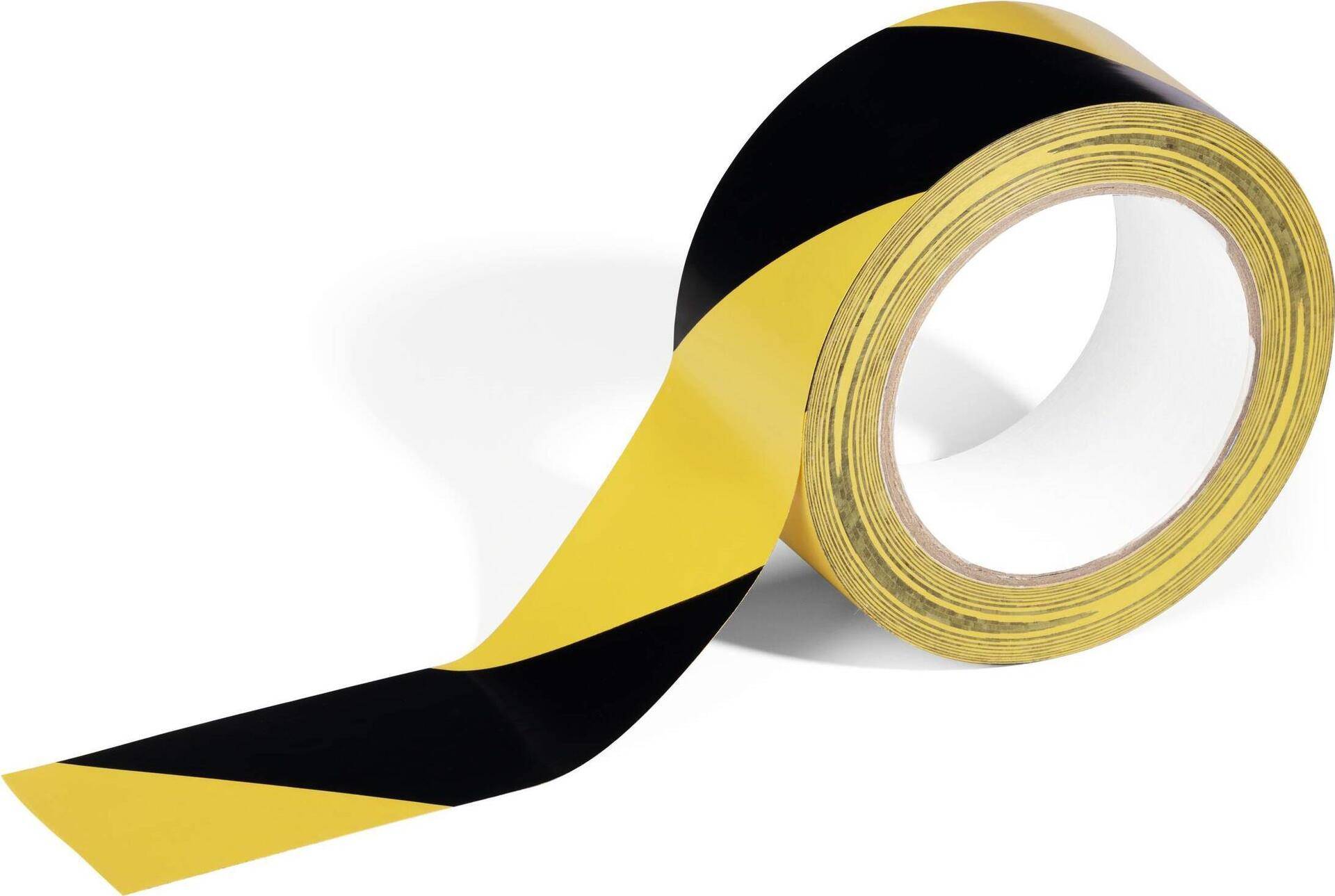 DURABLE Markierungsband DURALINE® BASIC 50/016, Farbe: gelb/schwarz, Art
