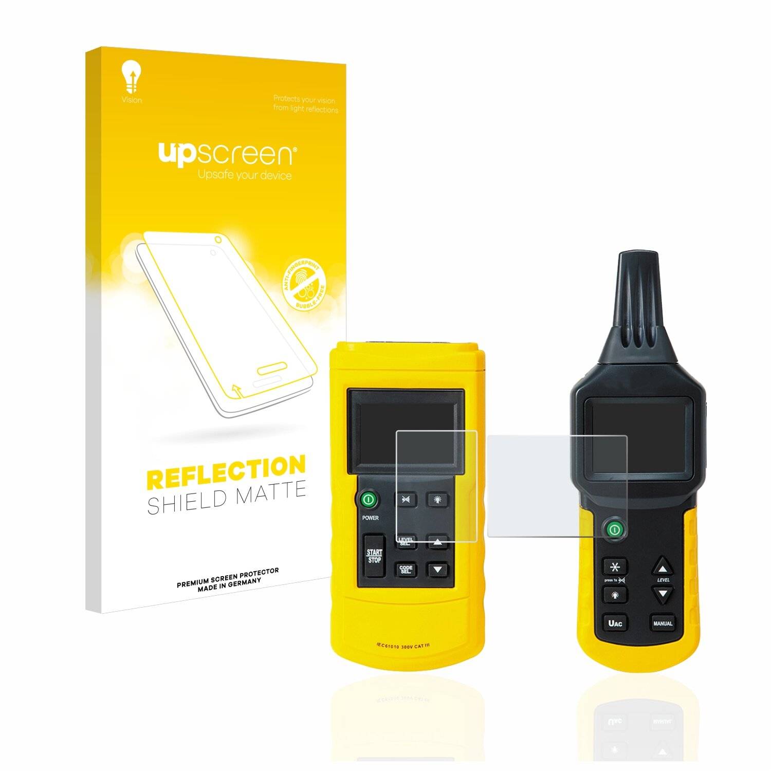 upscreen Reflection Shield Matte Premium Displayschutzfolie für Chauvin Arnoux 6681 LOCAT-N