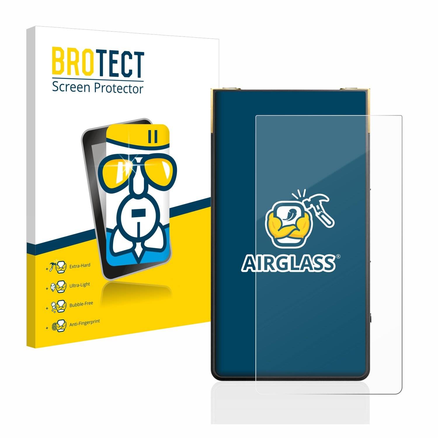 BROTECT AirGlass Schutzglas Folie für Sony Walkman