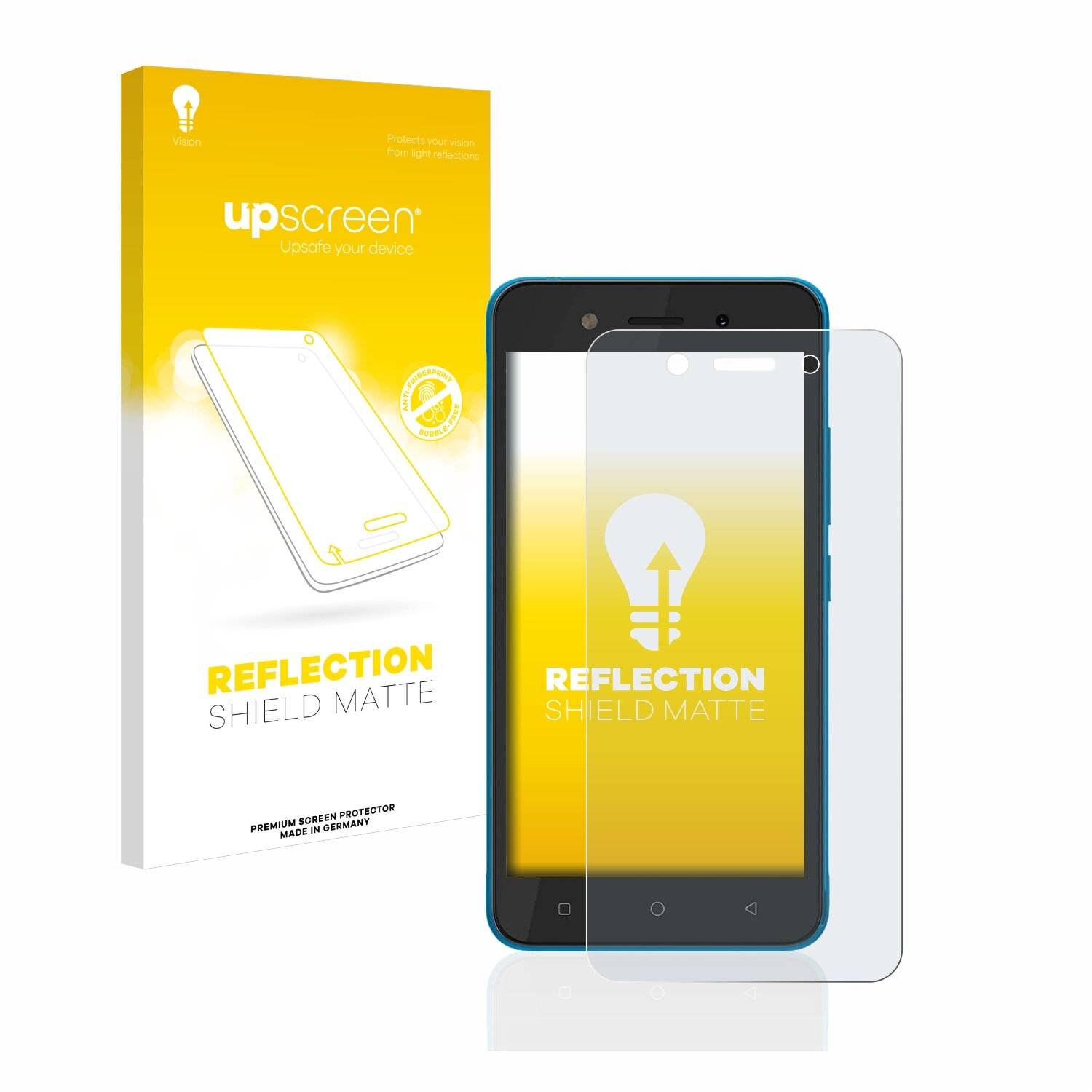 upscreen Reflection Shield Matte Premium Displayschutzfolie für Itel A23