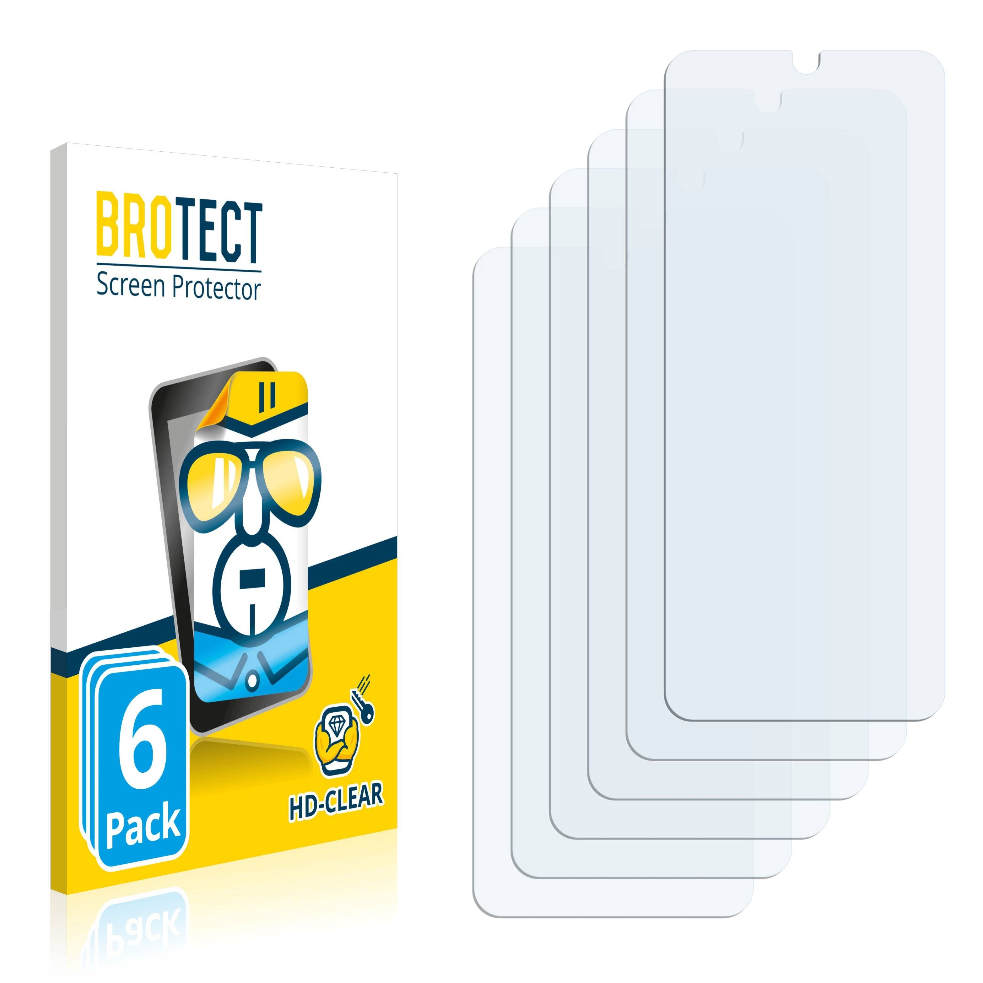 6x BROTECT HD-Clear Displayschutzfolie für Samsung Galaxy