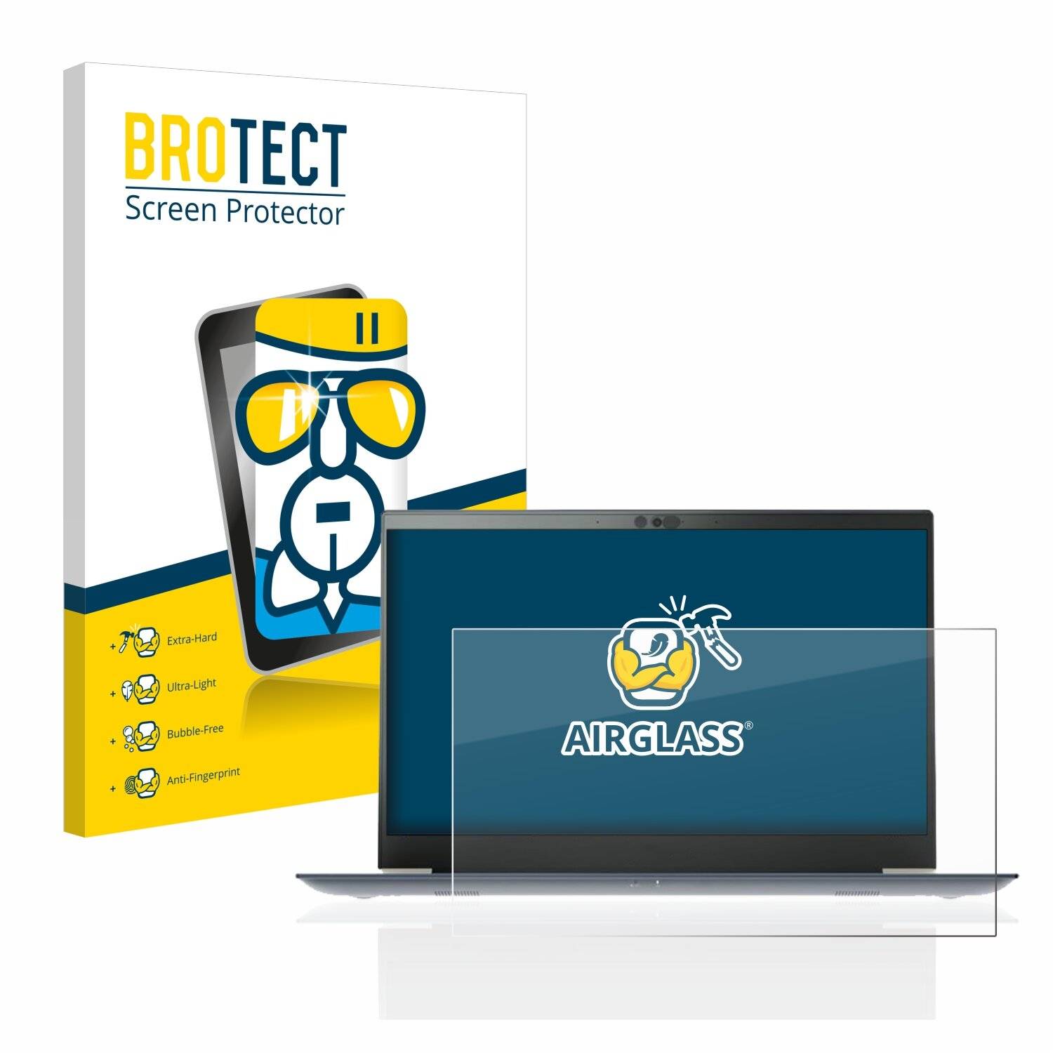 BROTECT AirGlass Schutzglas Folie für Dynabook Portégé