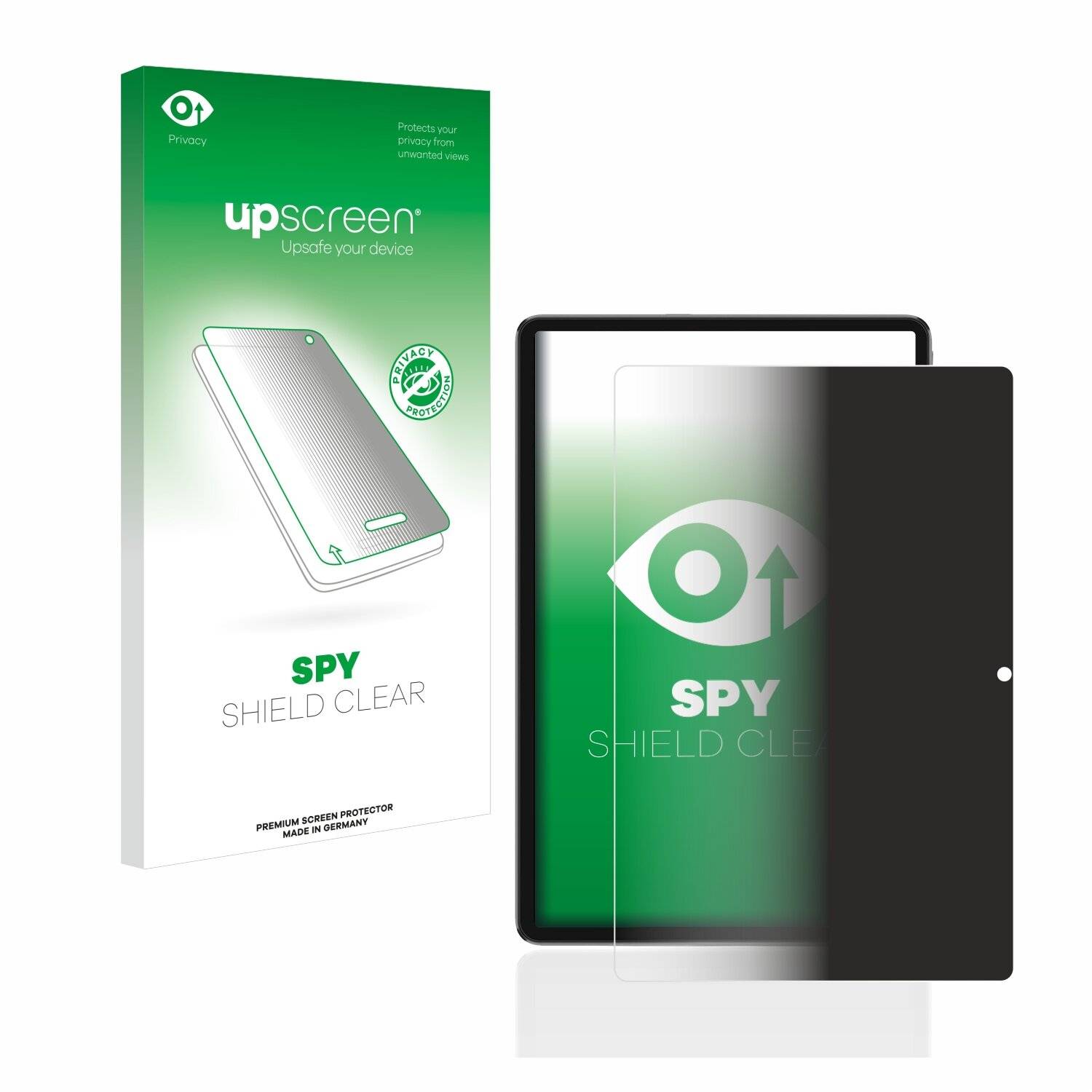 upscreen Spy Shield Clear Premium Blickschutzfolie für Blackview Tab 7 WiFi