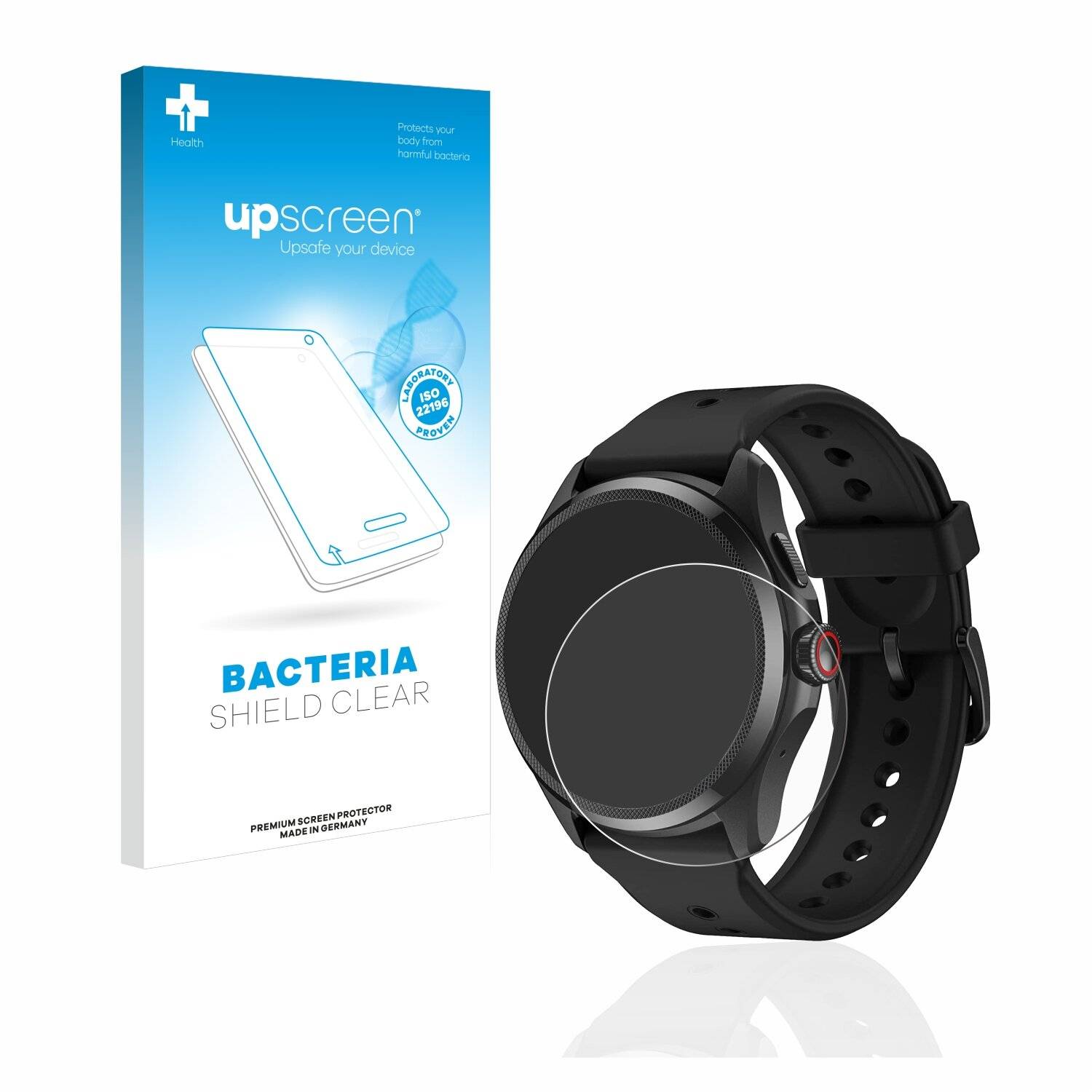 upscreen Bacteria Shield Clear Premium Antibakterielle Displayschutzfolie für Mobvoi