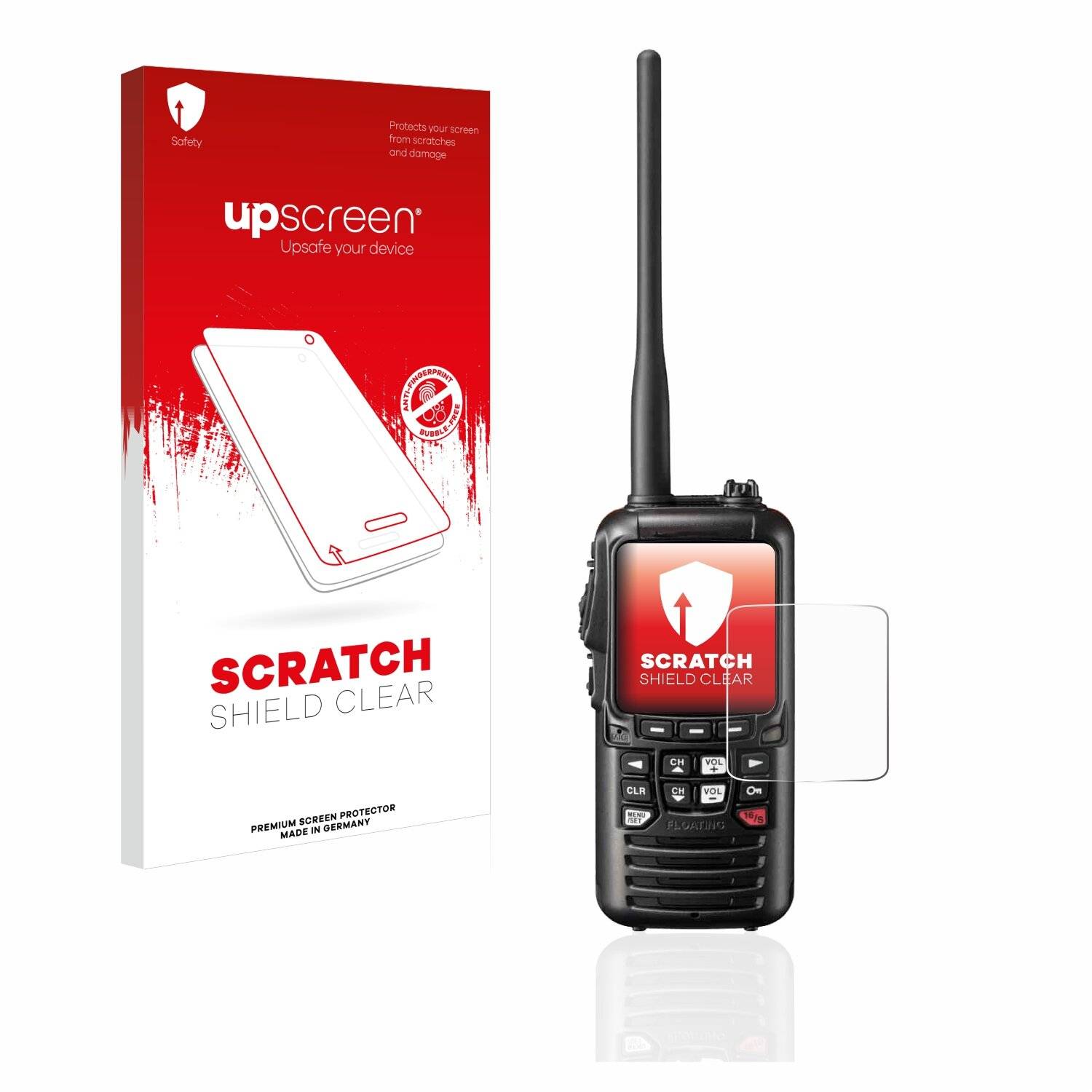 upscreen Scratch Shield Clear Premium Displayschutzfolie für Standard Horizon
