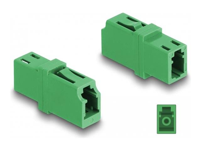 Delock - Netzwerkkoppler - LC/APC Einzelmodus (W)