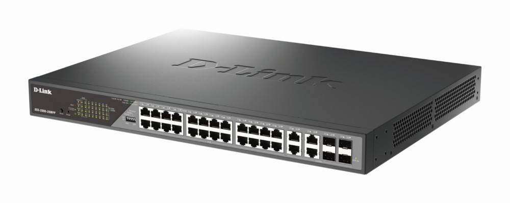 DLink Deutschland 28-Port Gigabit Switch DSS-200G-28MPP/E